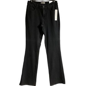 Coldwater Creek 4 natural fit sit at the waist bootcut knit shaped hip thigh NWT